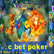 c bet poker