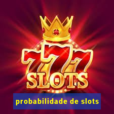 probabilidade de slots