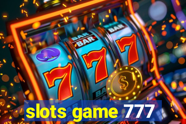 slots game 777