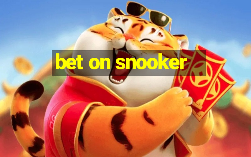 bet on snooker