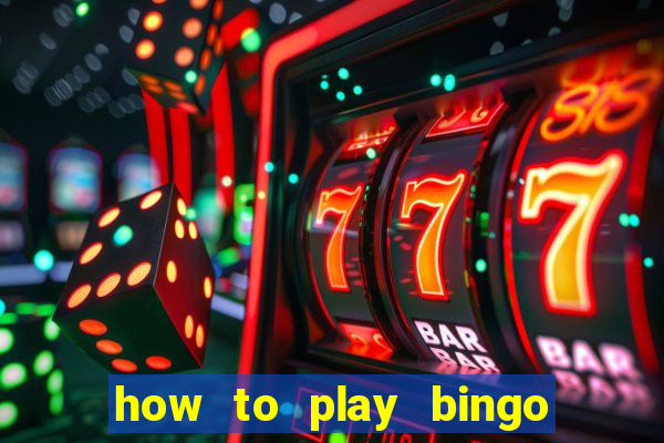 how to play bingo with playing cards