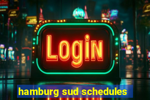 hamburg sud schedules