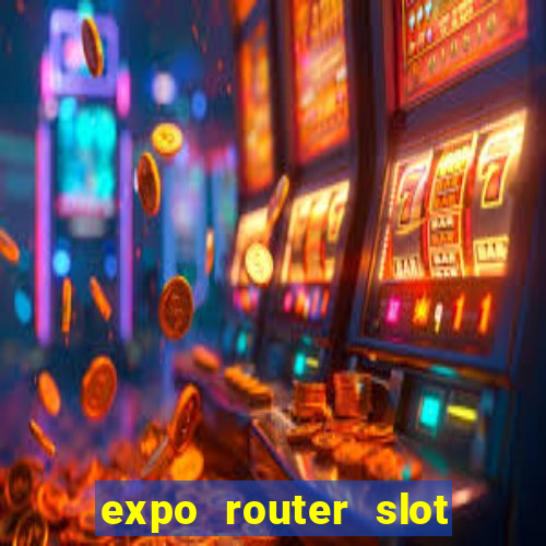 expo router slot vs stack