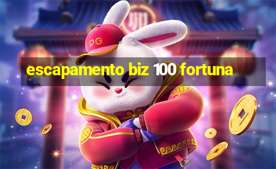 escapamento biz 100 fortuna