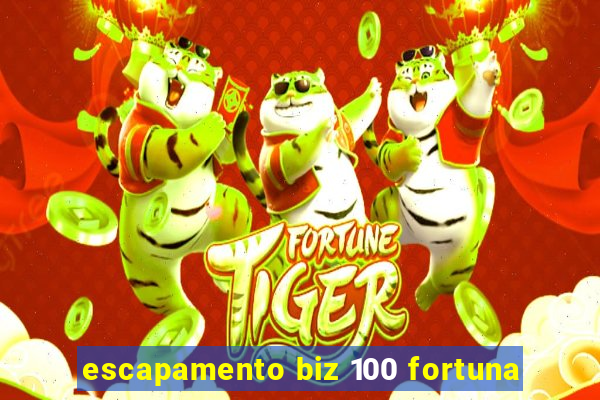 escapamento biz 100 fortuna