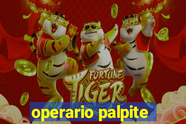 operario palpite