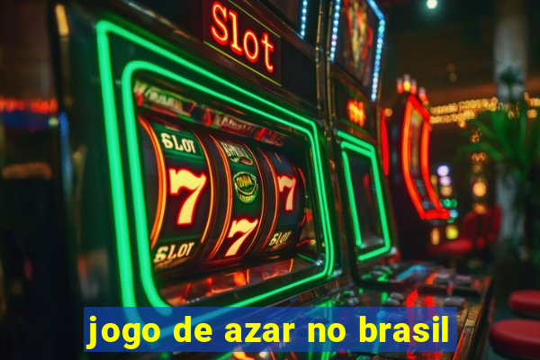 jogo de azar no brasil