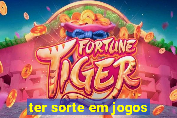 ter sorte em jogos