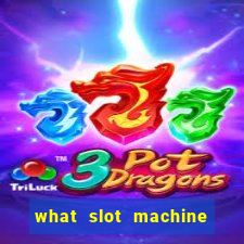 what slot machine has the best odds