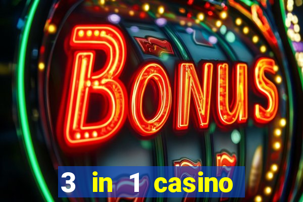 3 in 1 casino game table