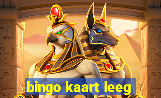 bingo kaart leeg