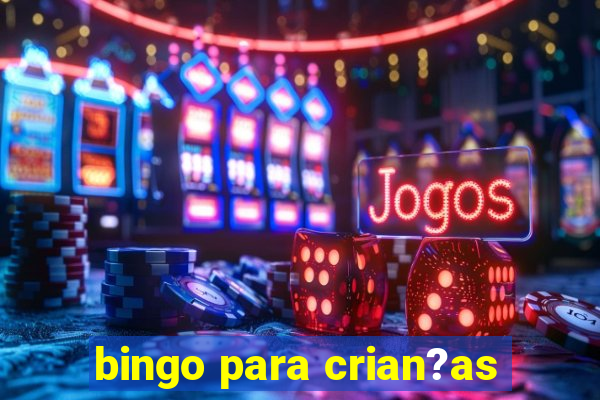 bingo para crian?as