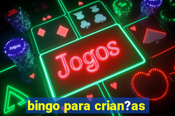 bingo para crian?as