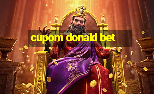 cupom donald bet