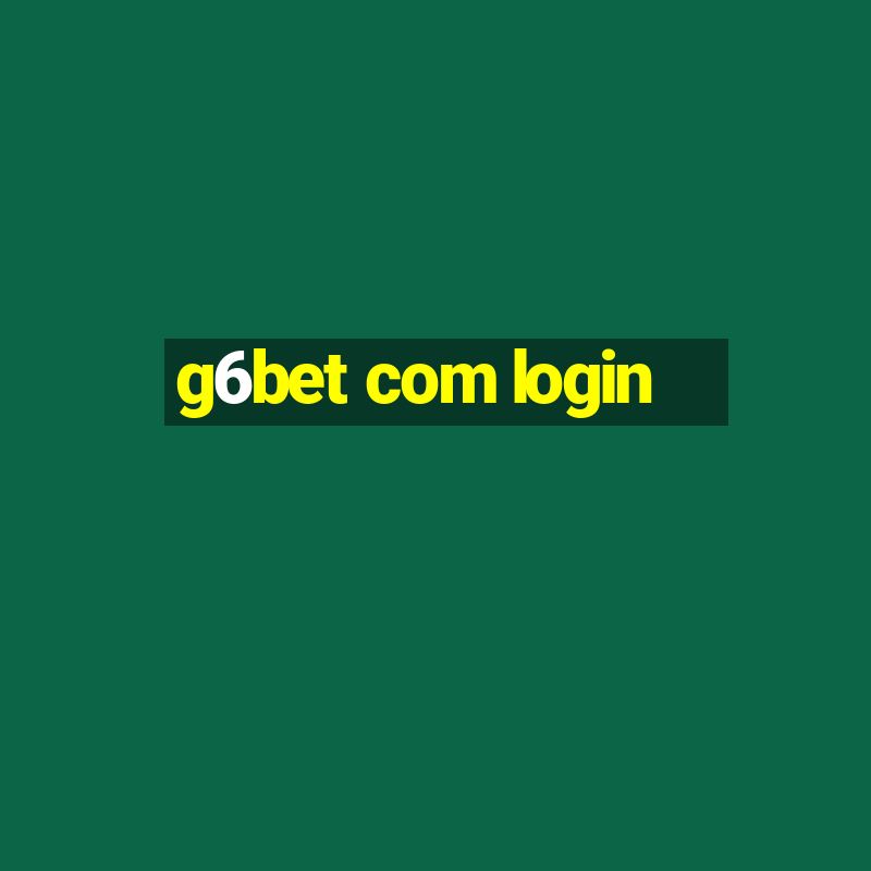 g6bet com login