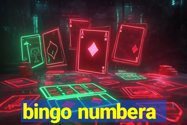 bingo numbera