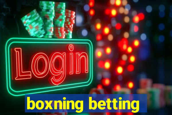 boxning betting