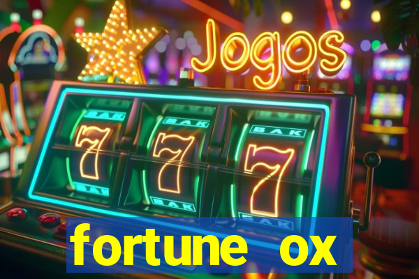 fortune ox horários pagantes