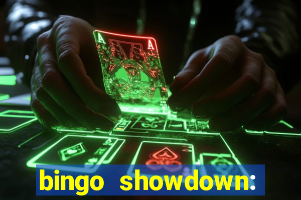 bingo showdown: jogo de bingo