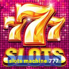 slots machine 777