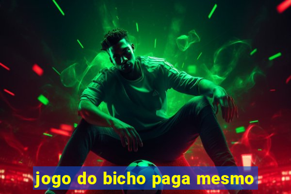 jogo do bicho paga mesmo