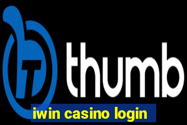 iwin casino login