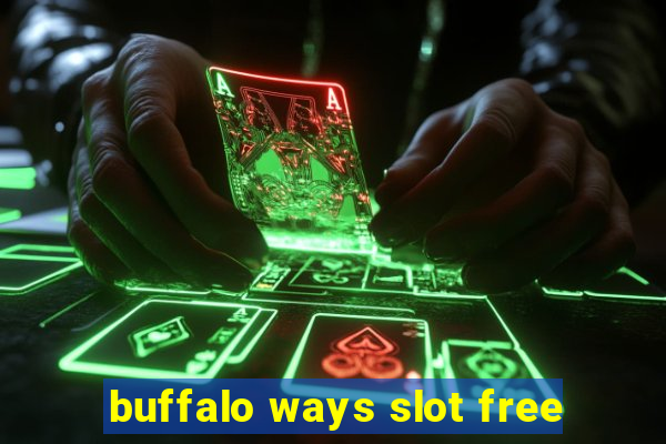 buffalo ways slot free