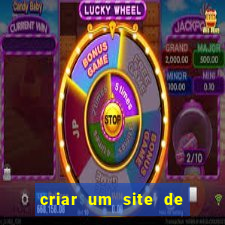 criar um site de jogos agora