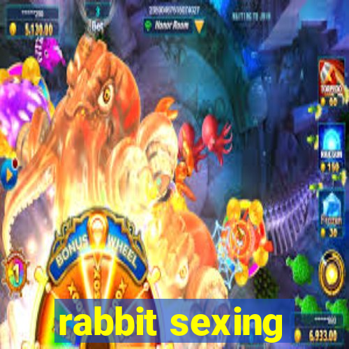 rabbit sexing