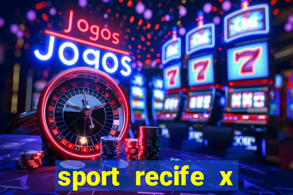 sport recife x ponte preta palpite