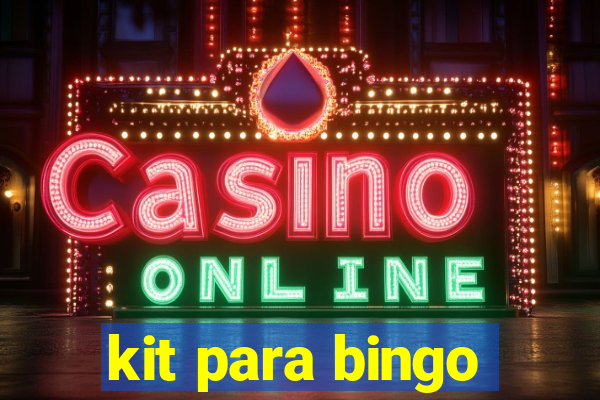 kit para bingo