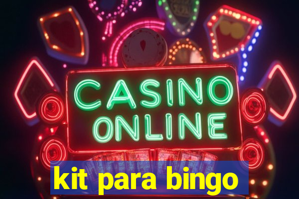 kit para bingo