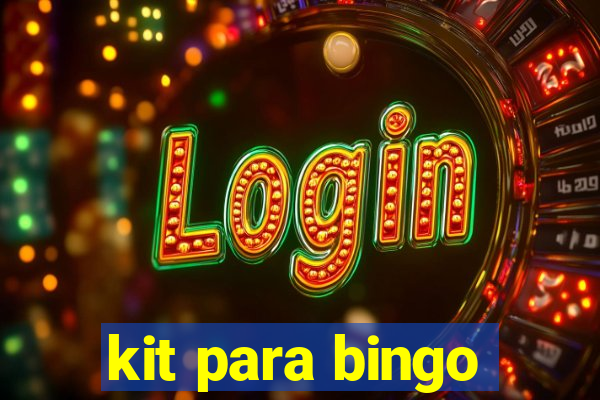 kit para bingo