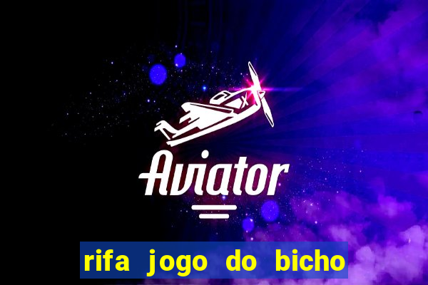 rifa jogo do bicho para imprimir