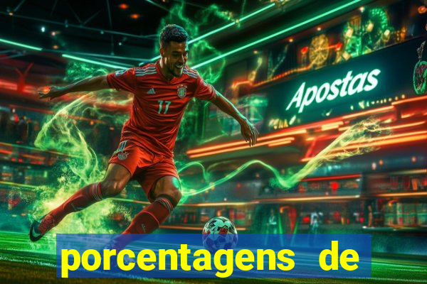 porcentagens de jogos pagantes