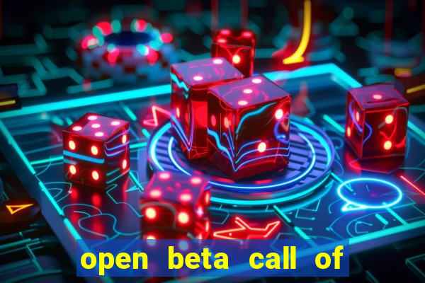 open beta call of duty black ops 6