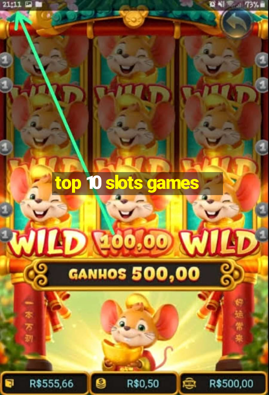 top 10 slots games