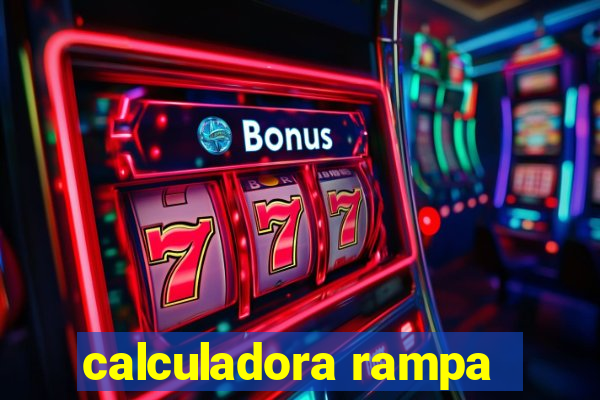 calculadora rampa