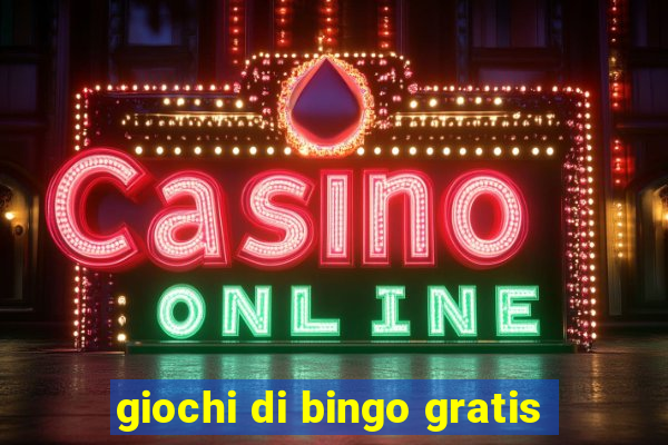 giochi di bingo gratis