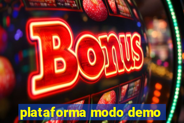 plataforma modo demo