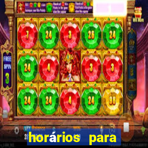 horários para jogar fortune rabbit