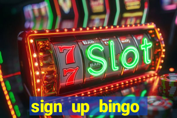 sign up bingo bonus no deposit