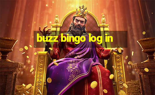 buzz bingo log in