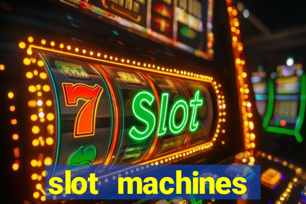 slot machines online casino