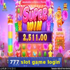 777 slot game login