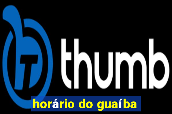 horário do guaíba