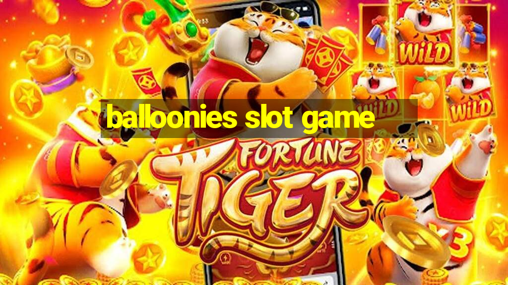 balloonies slot game