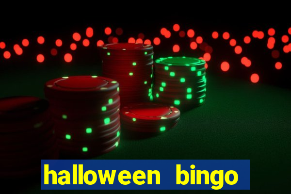 halloween bingo card generator