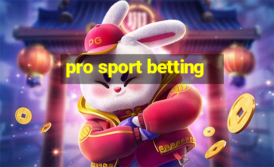 pro sport betting