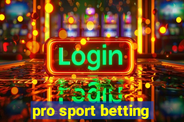 pro sport betting